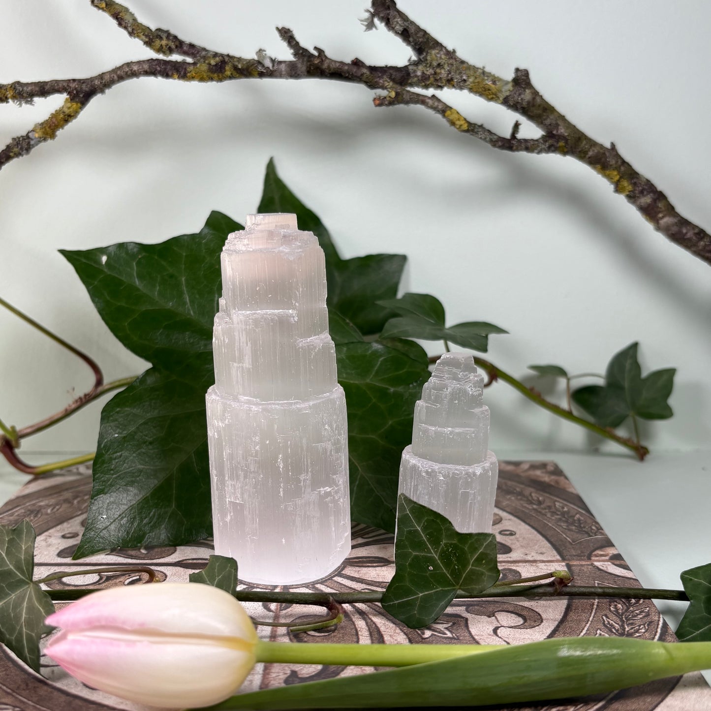 Selenite Crystal Tower