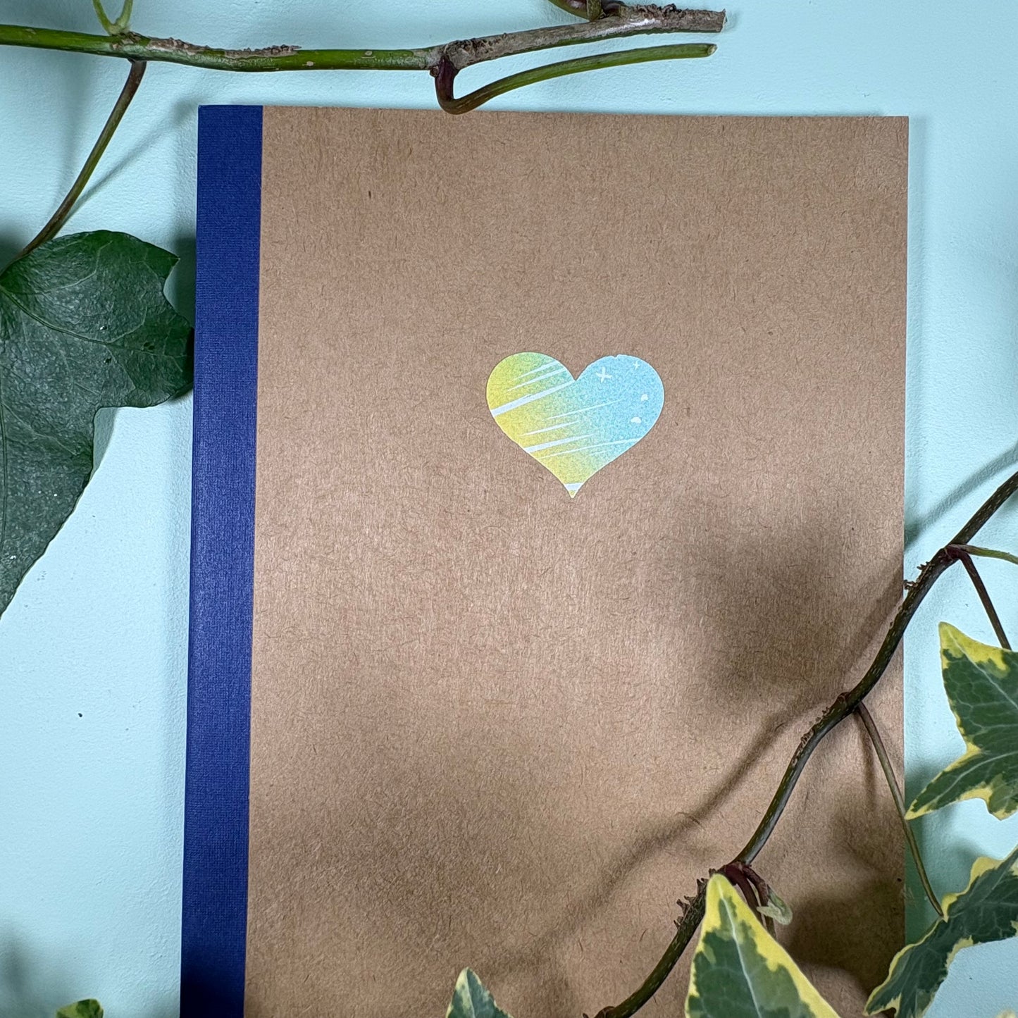 Love From Paul A5 Hand Finished Heart Notebook (Lined)