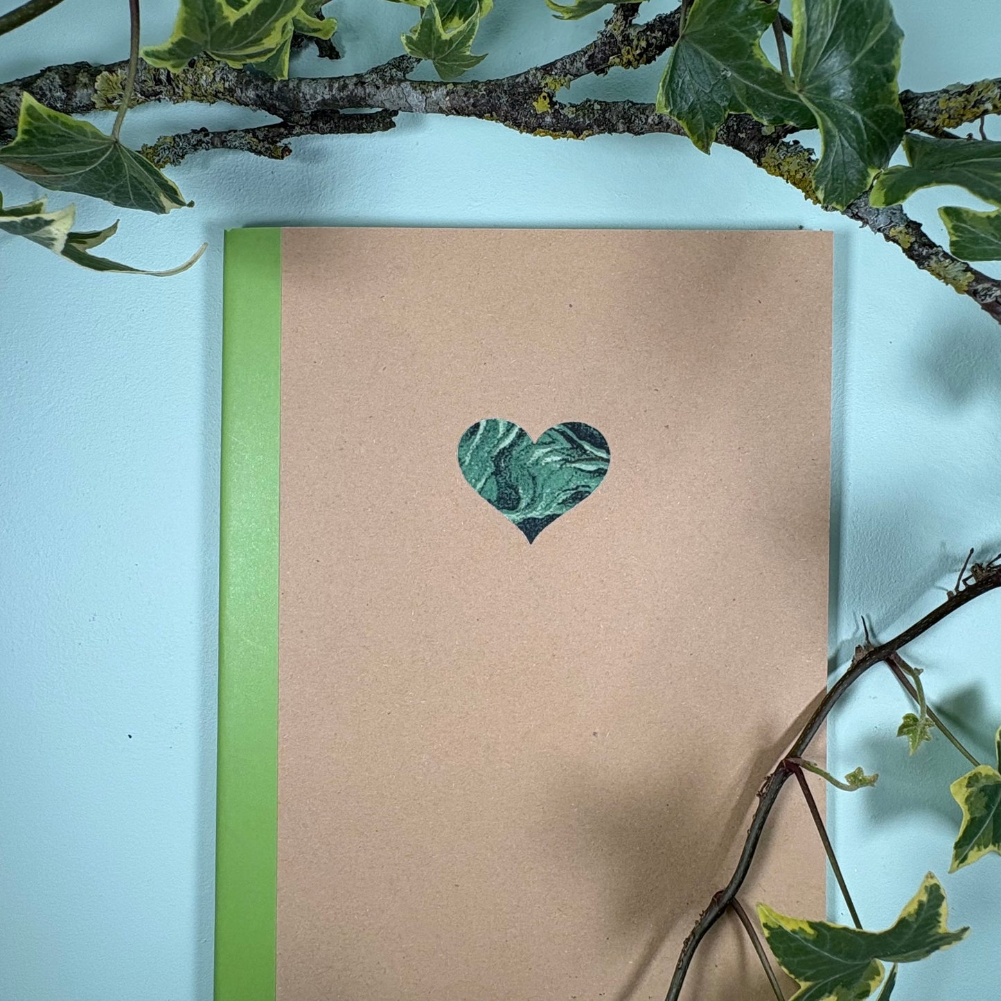 Love From Paul A5 Hand Finished Heart Notebook (Lined)