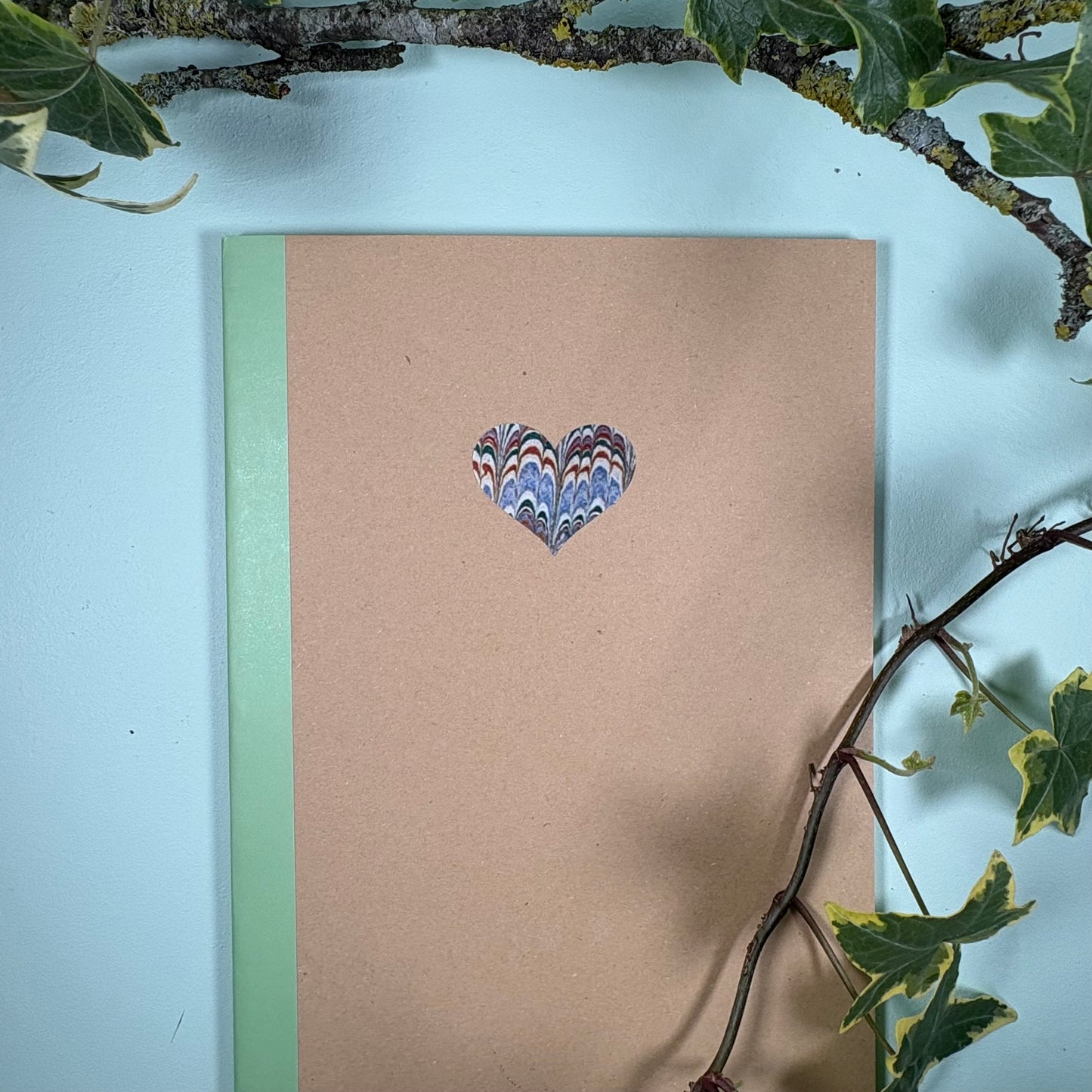 Love From Paul A5 Hand Finished Heart Notebook (Lined)