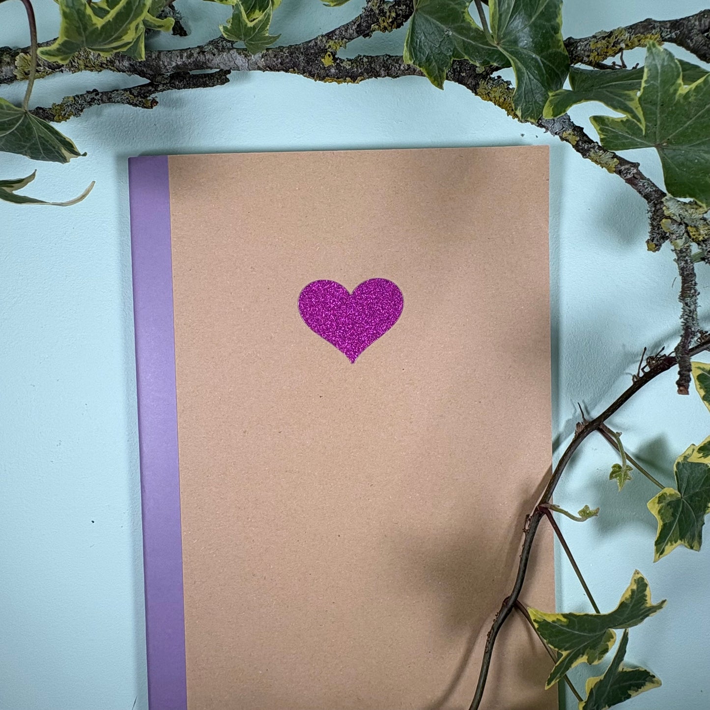 Love From Paul A5 Hand Finished Heart Notebook (Lined)