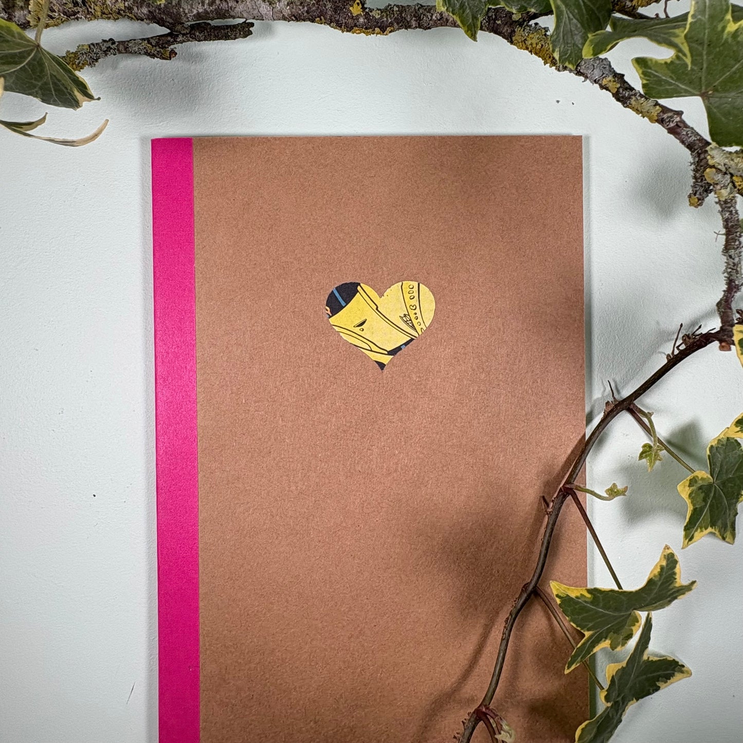 Love From Paul A5 Hand Finished Heart Notebook (Lined)