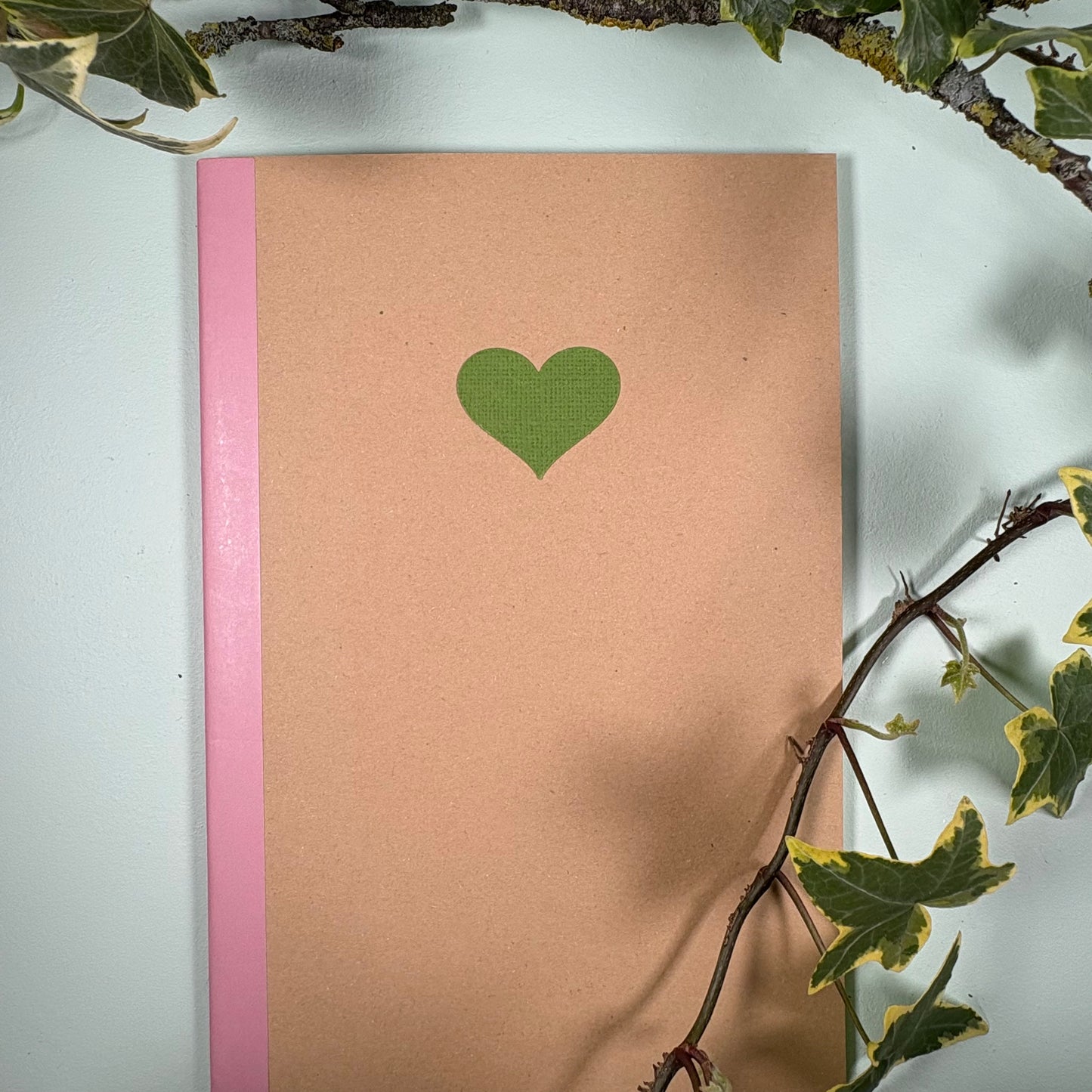 Love From Paul A5 Hand Finished Heart Notebook (Lined)