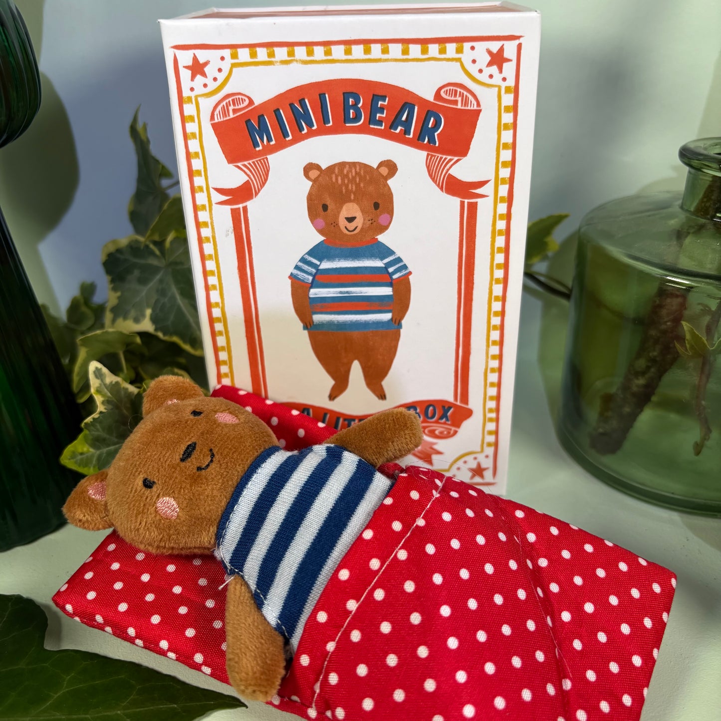 Mini Bear In A Box Soft Toy