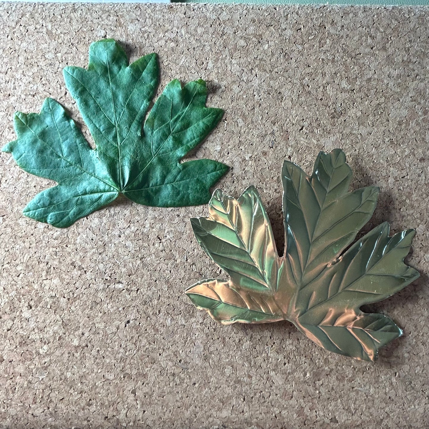 Field Maple Leaf Metal Botanic