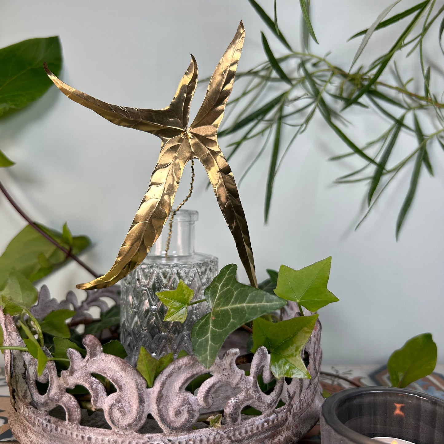 Ivy Leaf Metal Botanic