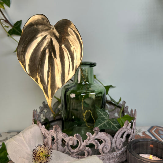Philodendron Leaf Metal Botanic