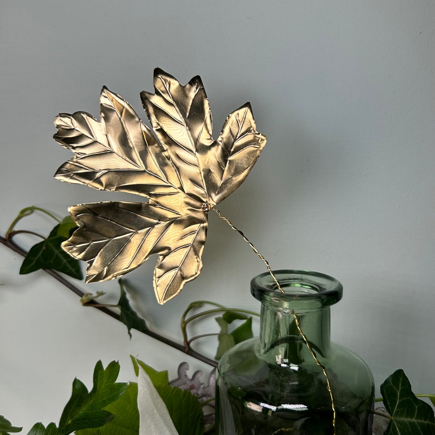 Field Maple Leaf Metal Botanic