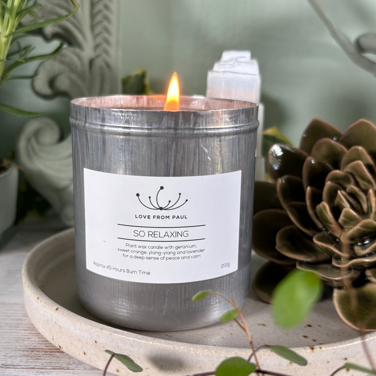 So Relaxing 200ml Tin Candle