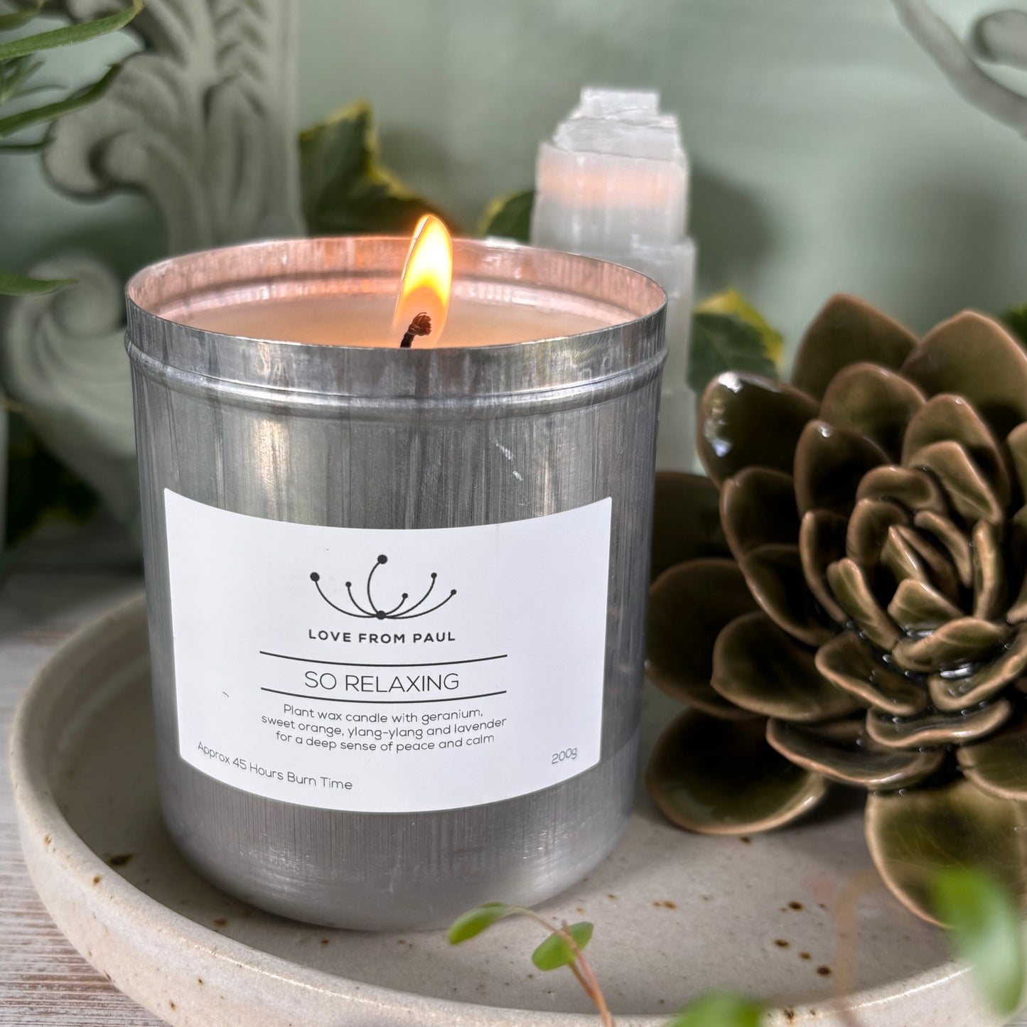 So Relaxing 200ml Tin Candle