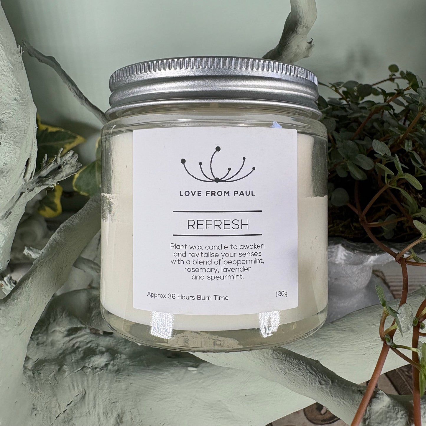 Refresh 120ml Pharmacy Jar Candle