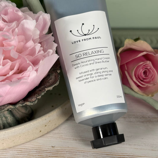 So Relaxing Cocoa & Shea Butter Handcream 100ml (Vegan Formula)