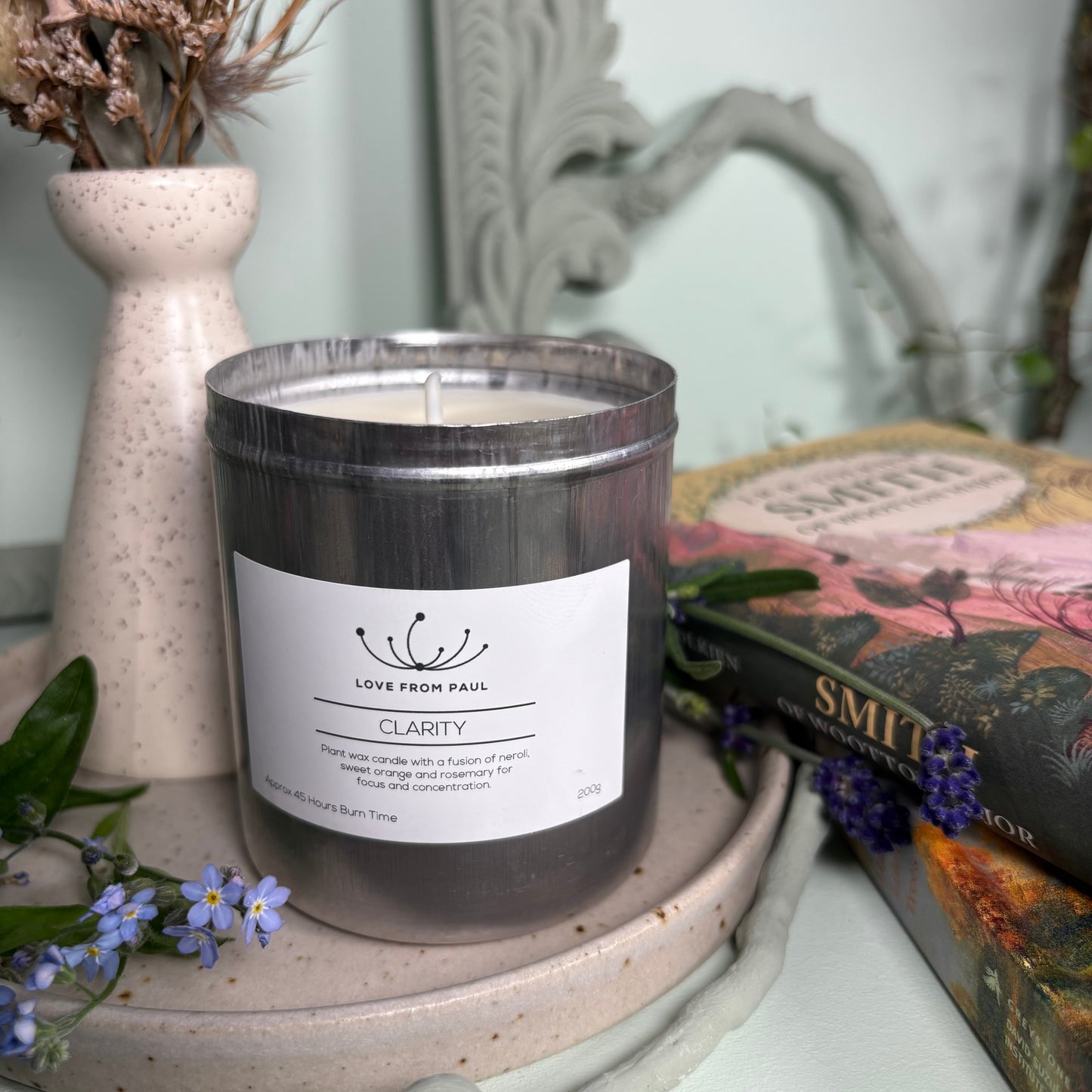 Clarity 200ml Tin Candle