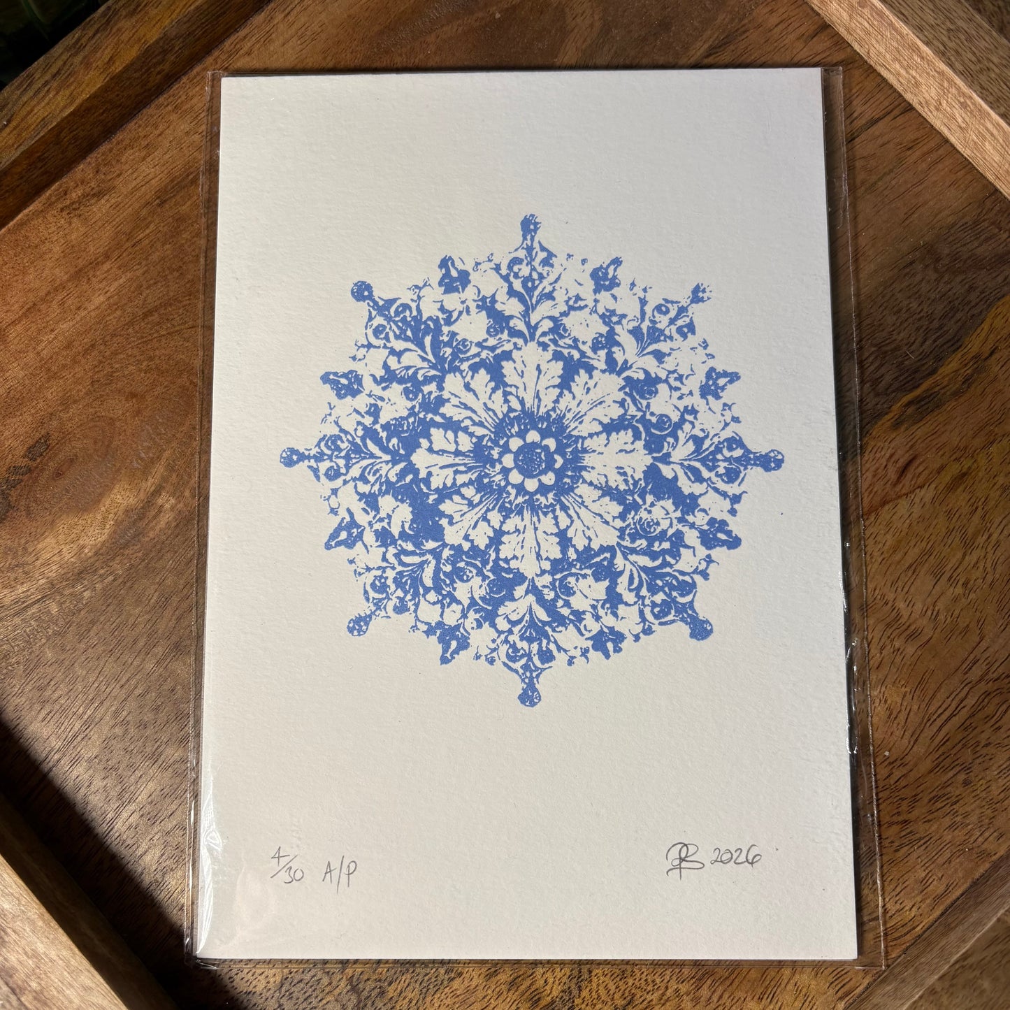 Osborne Rose A5 Screen Print - Mixed Colours (Unframed)