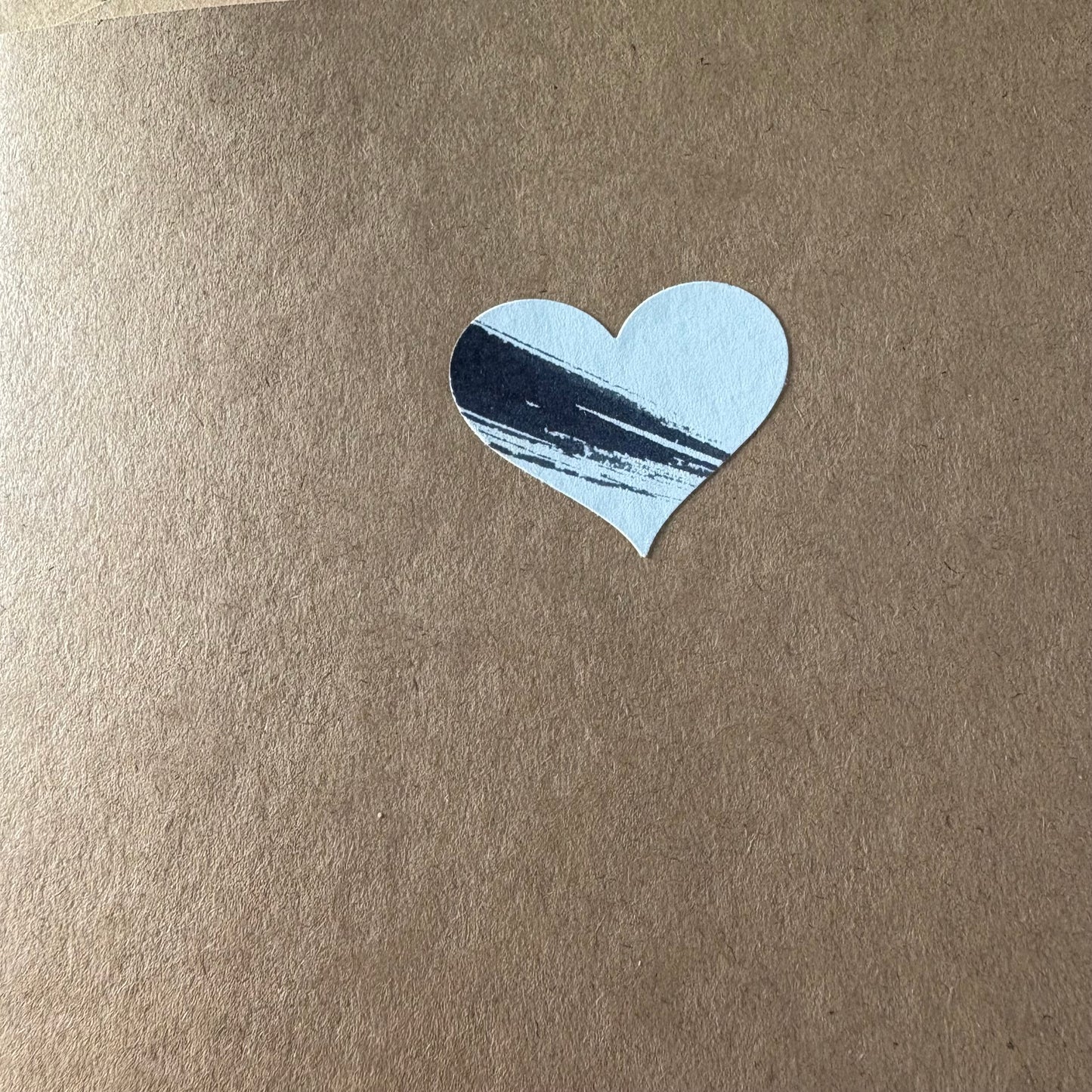 Love From Paul A5 Hand Finished Heart Notebook (Unlined)