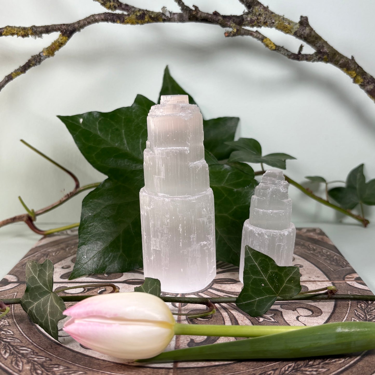 Selenite Crystal Tower