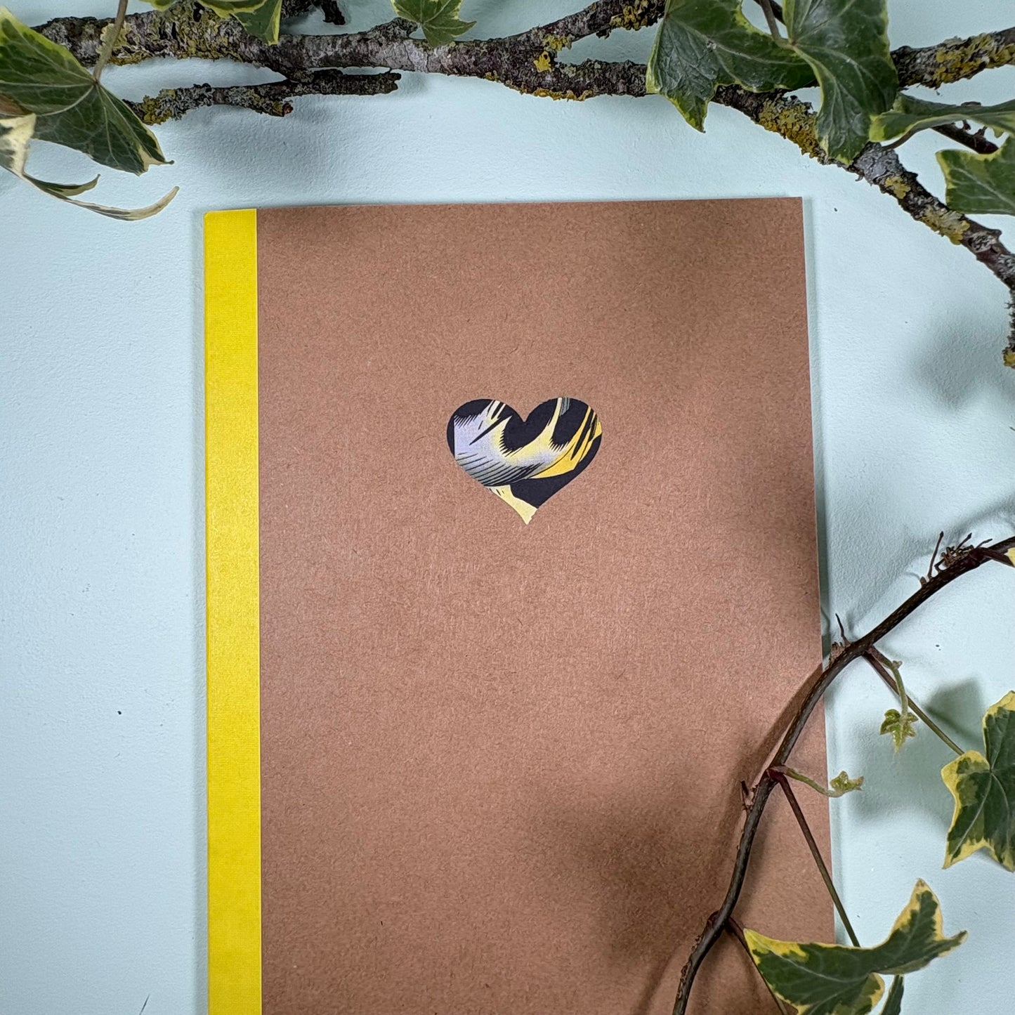 Love From Paul A5 Hand Finished Heart Notebook (Lined)