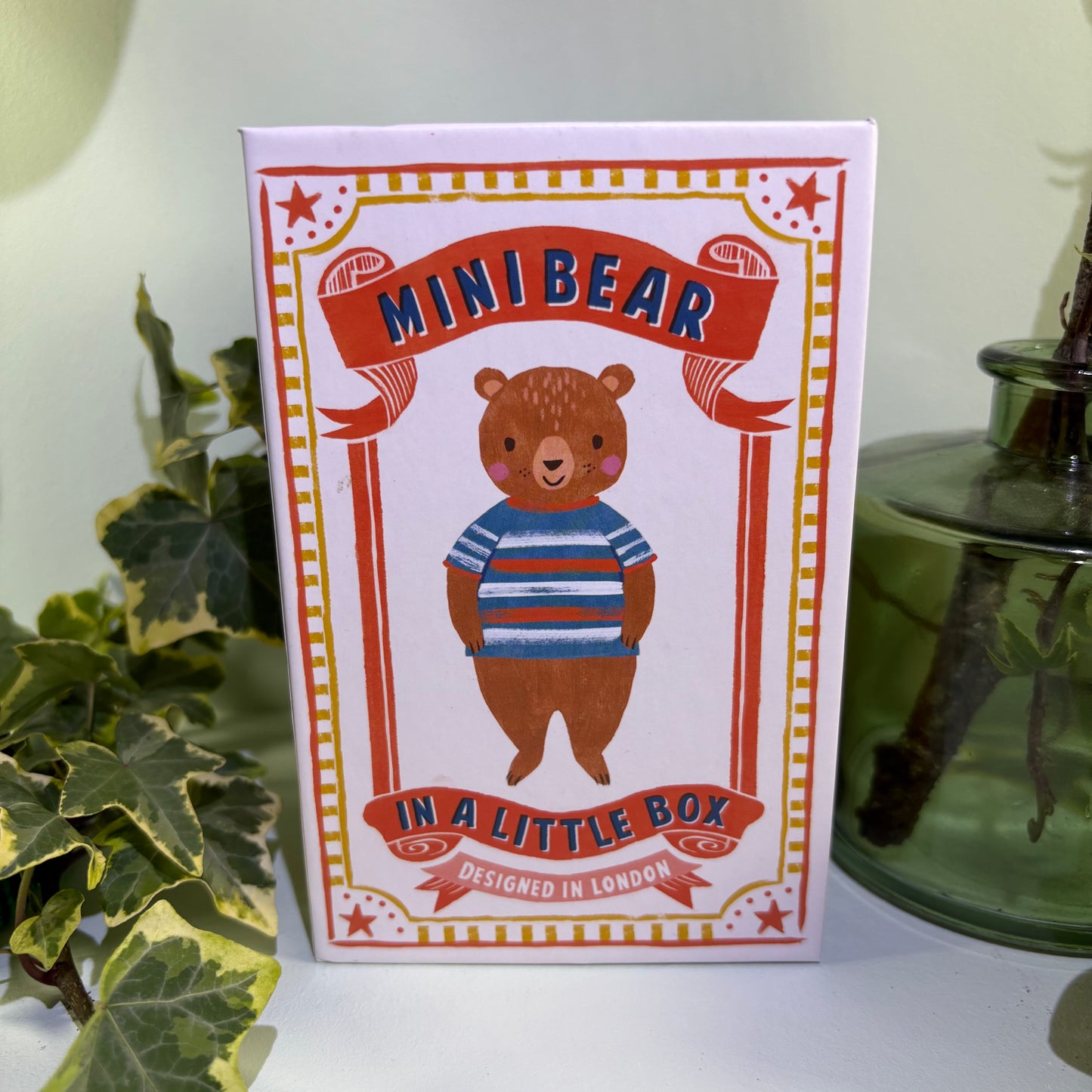 Mini Bear In A Box Soft Toy