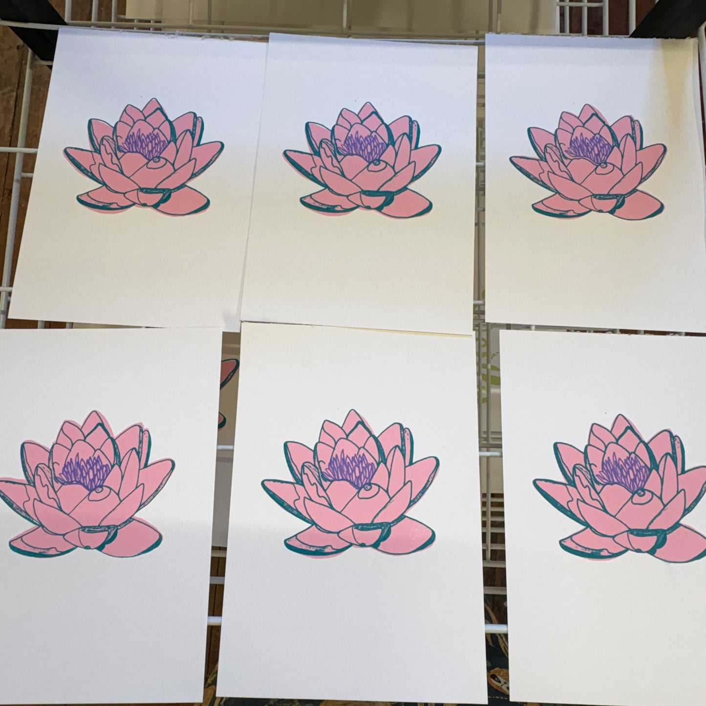 Waterlily Print A5 (Unframed)