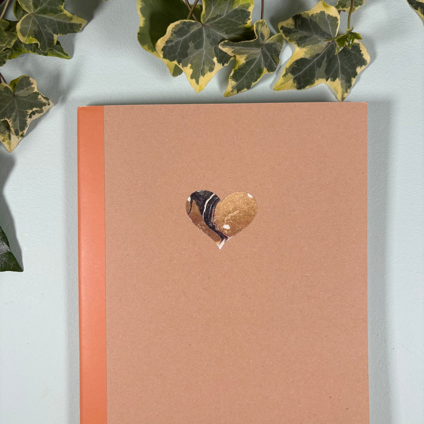 Love From Paul A5 Hand Finished Heart Notebook (Lined)