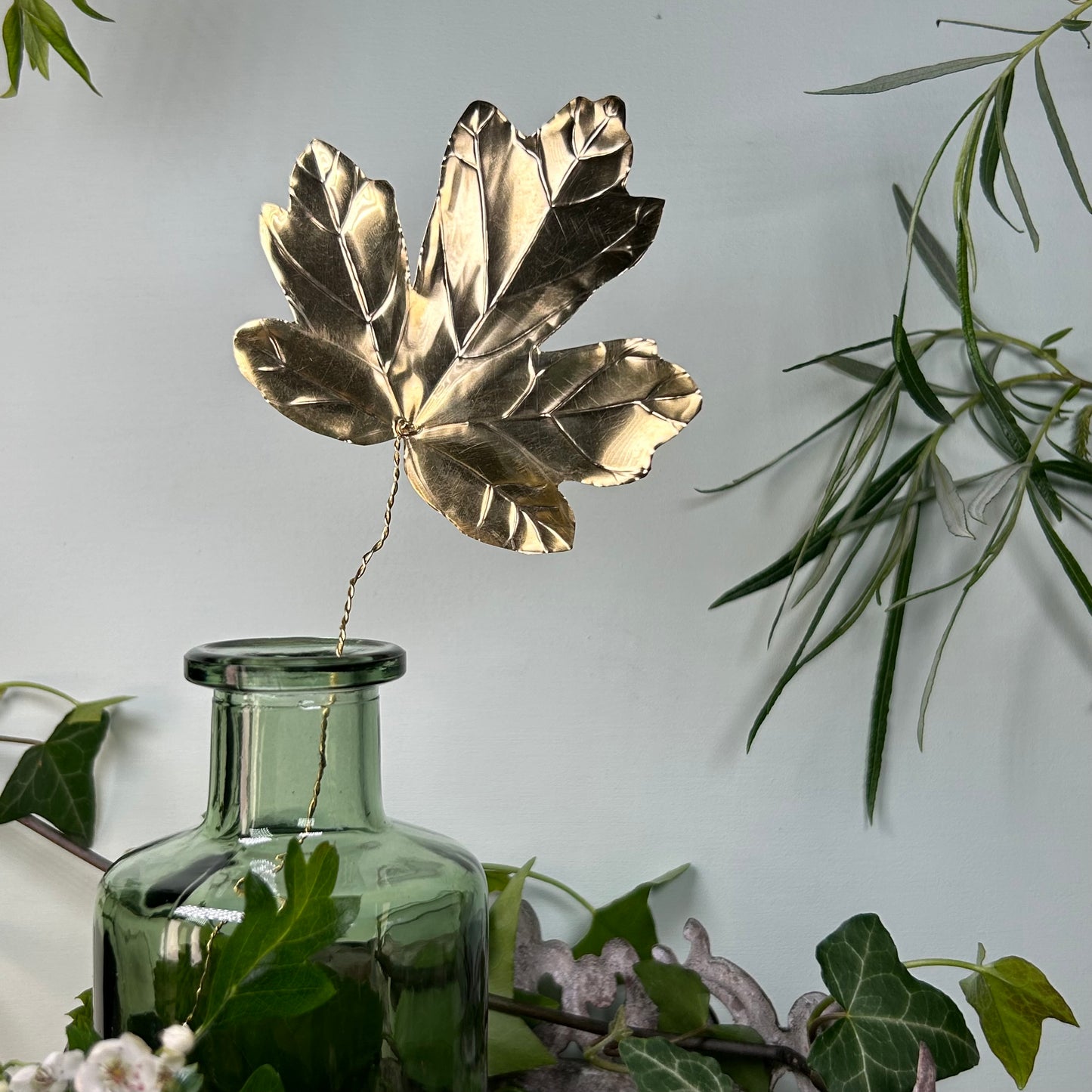 Field Maple Leaf Metal Botanic