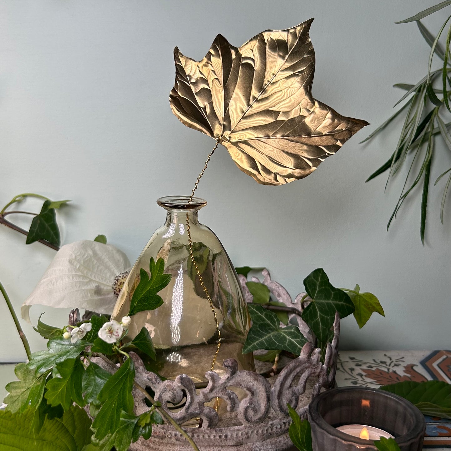 Ivy Leaf Metal Botanic