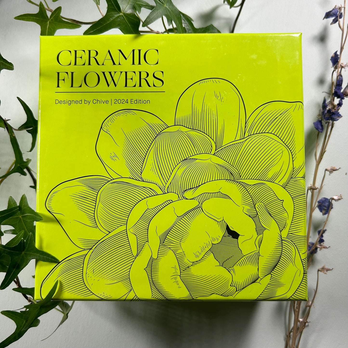 Ceramic Decorative Pink Flower