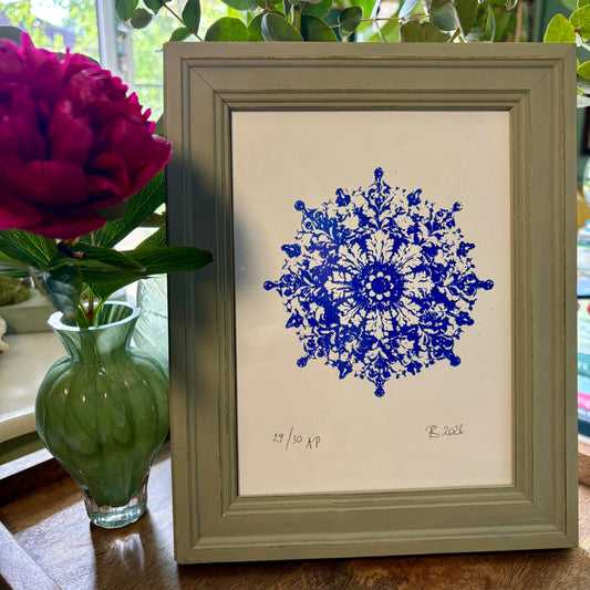 Osborne Rose A5 Screen Print - Mixed Colours (Unframed)