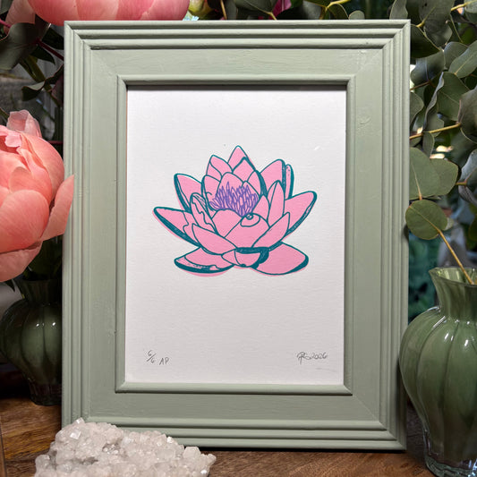 Waterlily Print A5 (Unframed)